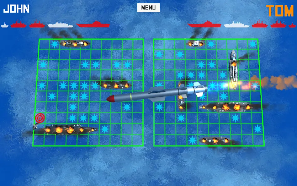 Ship Sea Battle Ultra [МОД: Деньги, Монеты и Меню MOD] Screenshot 2