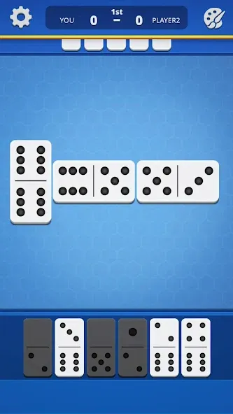 Dominoes - Classic Domino Game (Домино) [МОД: Много денег, Монет и Все открыто] Screenshot 1