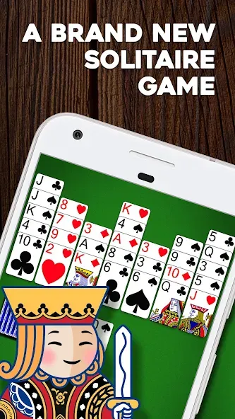 Crown Solitaire: Card Game (Краун Солитер) [МОД: Деньги, Монеты и Меню MOD] Screenshot 1