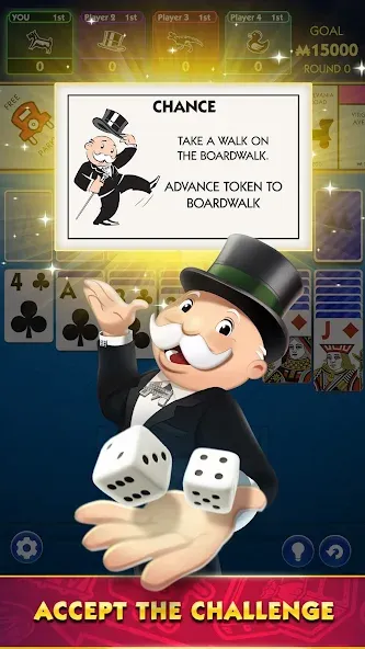 MONOPOLY Solitaire: Card Games (Монополия Солитер) [МОД: Бесконечные деньги, Монеты и Мега MOD] Screenshot 5