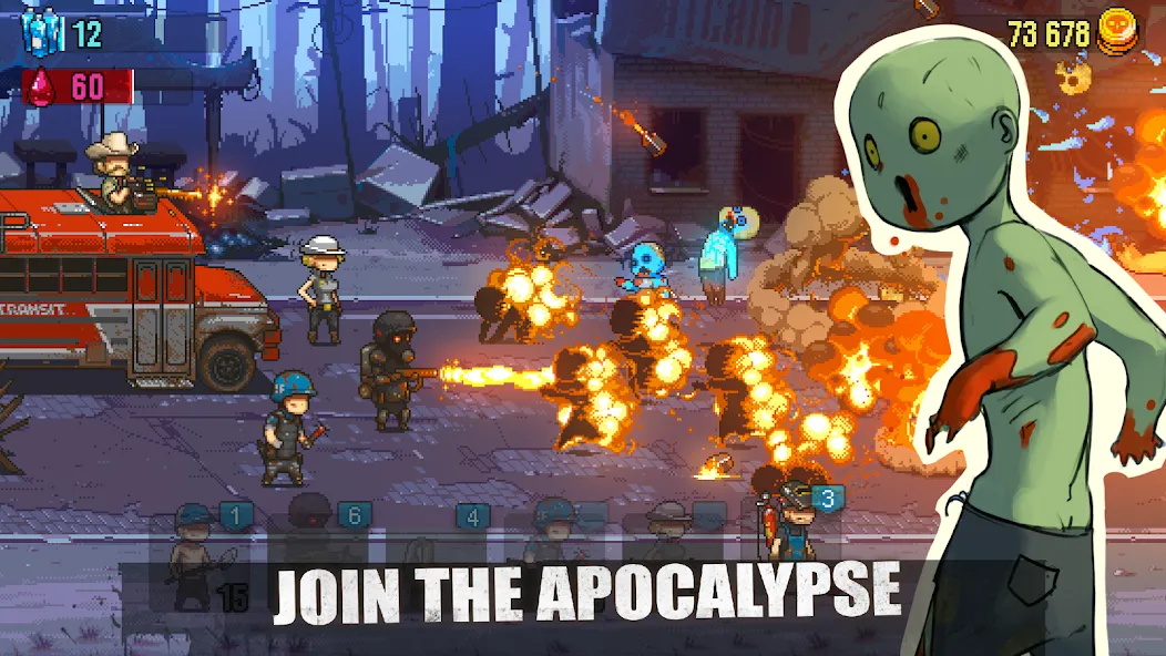 Dead Ahead: Zombie Warfare (Дед Ахед) [МОД: Много денег, Монет и Все открыто] Screenshot 3