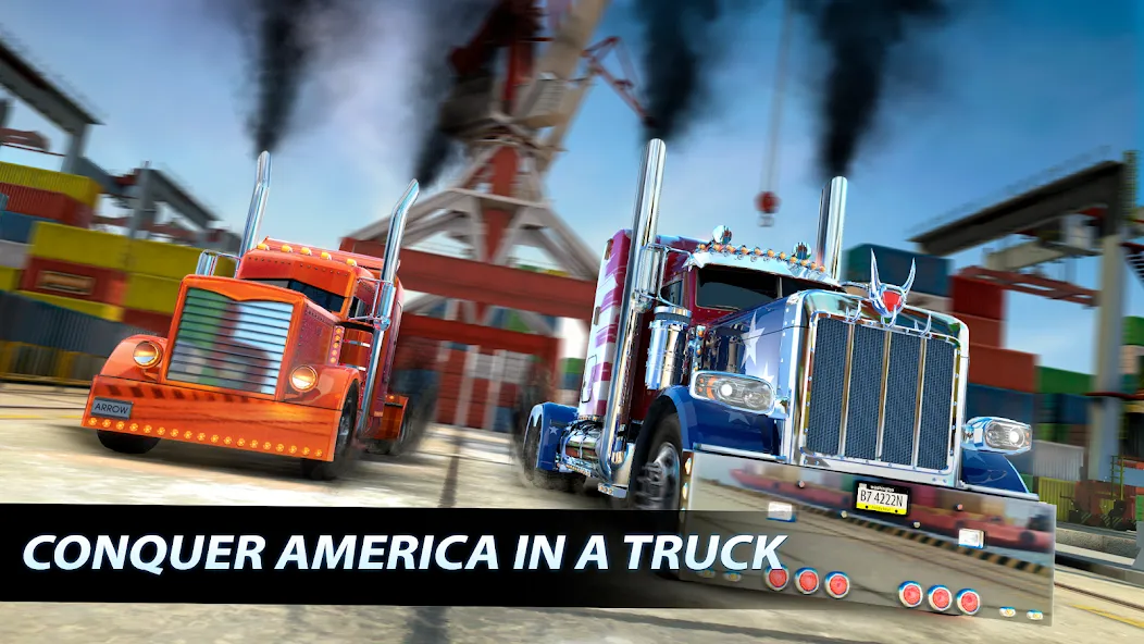 Big Rig Racing: Drag racing (Биг Риг Рейсинг) [МОД: Бесконечные деньги, Монеты и Мега MOD] Screenshot 5