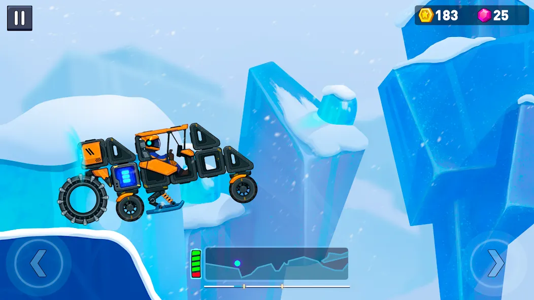 Rovercraft 2: Race a space car (Роверкрафт 2) [МОД: Все открыто, Дополнительные деньги и Меню MOD] Screenshot 3