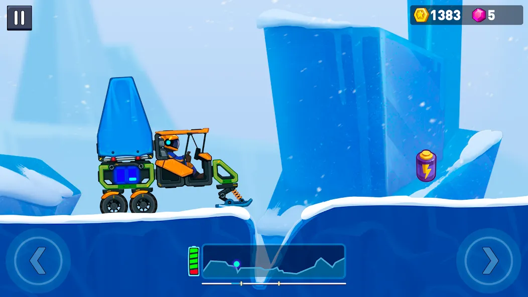 Rovercraft 2: Race a space car (Роверкрафт 2) [МОД: Все открыто, Дополнительные деньги и Меню MOD] Screenshot 4