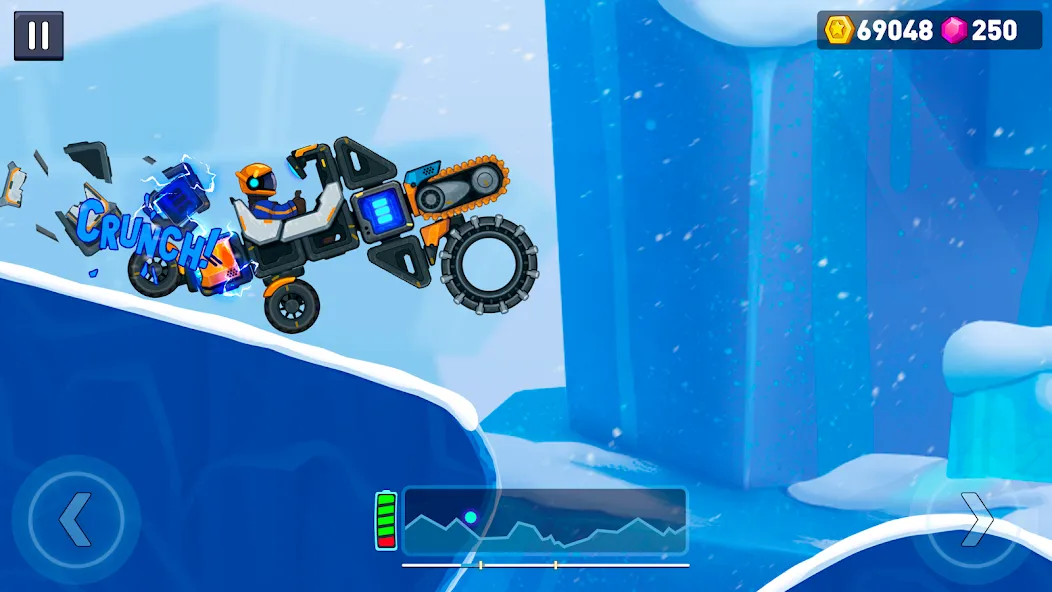 Rovercraft 2: Race a space car (Роверкрафт 2) [МОД: Все открыто, Дополнительные деньги и Меню MOD] Screenshot 5