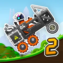 Скачать Rovercraft 2: Race a space car (Роверкрафт 2) [МОД: Все открыто, Дополнительные деньги и Меню MOD] | Взлом Rovercraft 2: Race a space car на Андроид