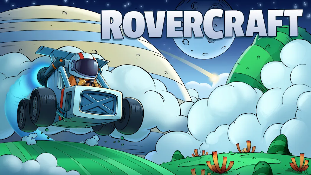 Rovercraft:Race Your Space Car (Роверкрафт) [МОД: Много монет, Открытые уровни и Мега MOD] Screenshot 1