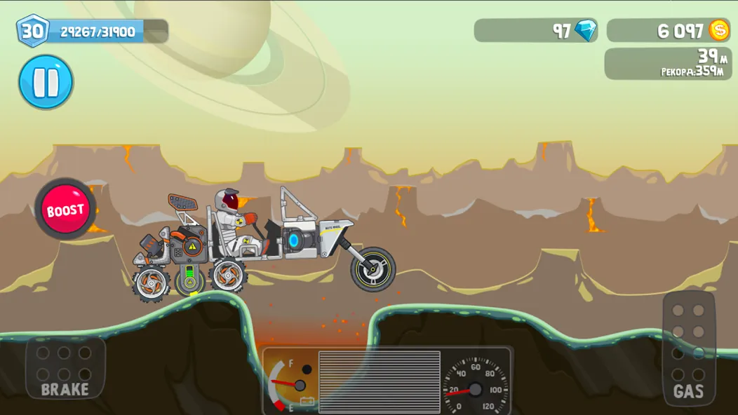 Rovercraft:Race Your Space Car (Роверкрафт) [МОД: Много монет, Открытые уровни и Мега MOD] Screenshot 4