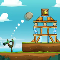 Скачать Catapult Quest [МОД: Все открыто, Дополнительные деньги и Меню MOD] | Взлом Catapult Quest на Андроид