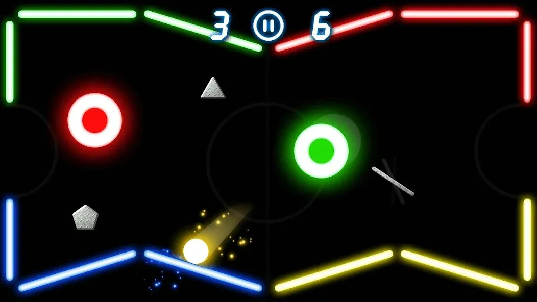 Air Hockey Challenge [МОД: Много денег, Монет и Все открыто] Screenshot 3