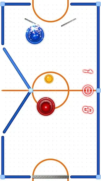 Air Hockey Challenge [МОД: Много денег, Монет и Все открыто] Screenshot 5