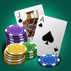 Скачать World Blackjack King [МОД: Все открыто, Дополнительные деньги и Меню MOD] | Взлом World Blackjack King на Андроид