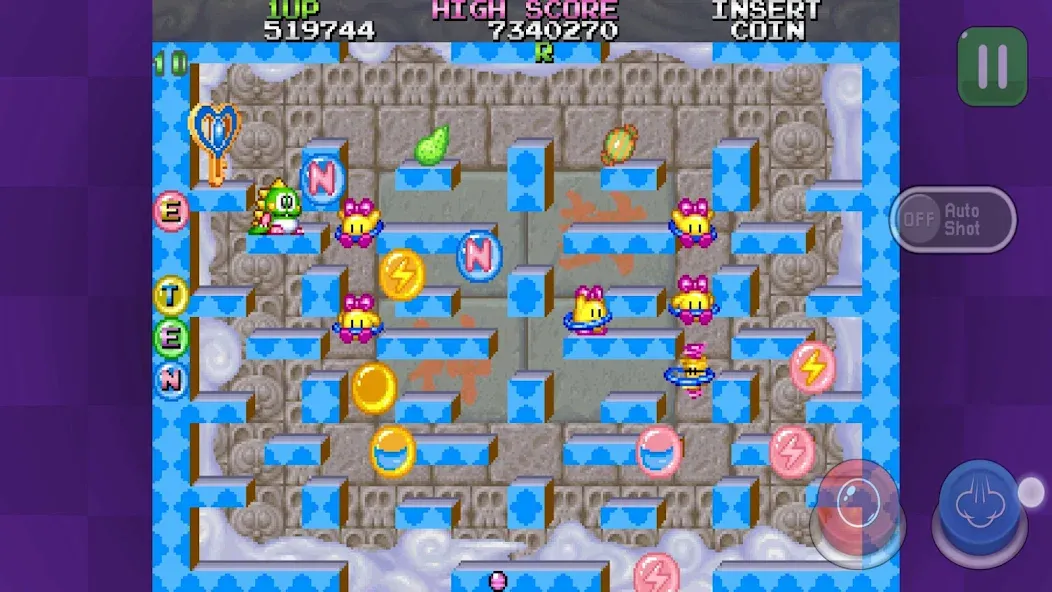 Bubble Bobble 2 classic (Бабл Бобл 2 классик) [МОД: Меню, Бесконечные монеты и Открытые уровни] Screenshot 1