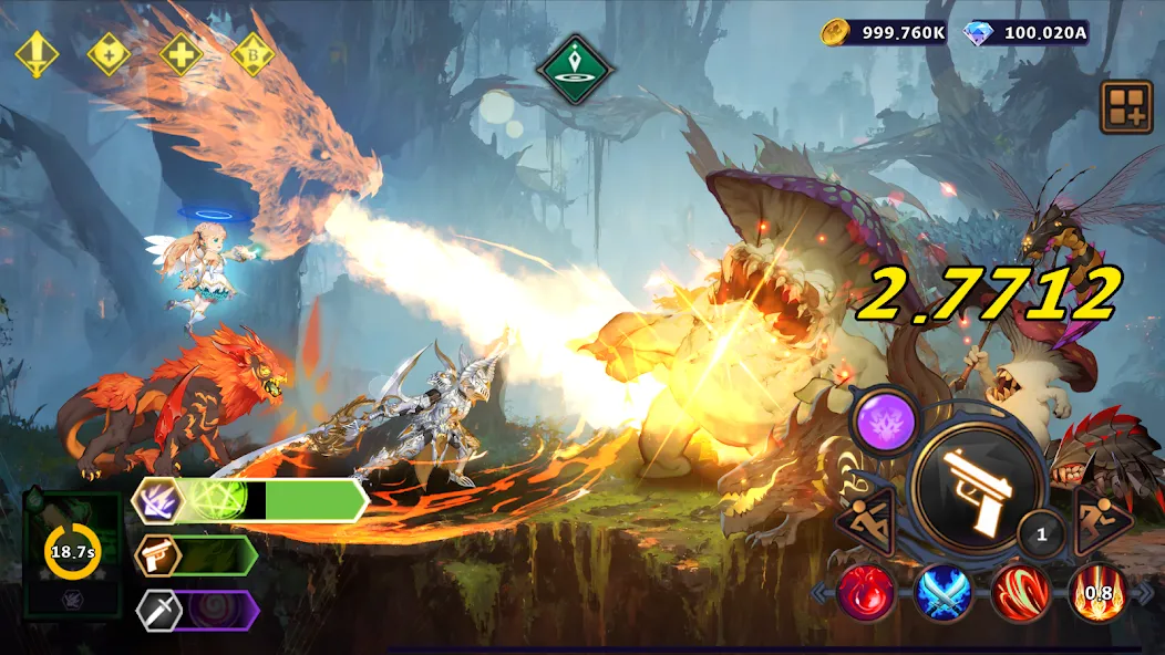 Devil Hunter Idle (Девил Хантер Айдл) [МОД: Меню, Бесконечные монеты и Открытые уровни] Screenshot 5