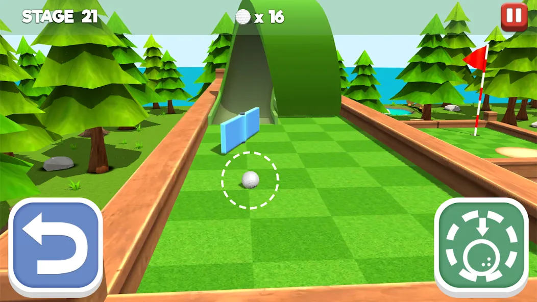 Putting Golf King [МОД: Много монет, Открытые уровни и Мега MOD] Screenshot 2