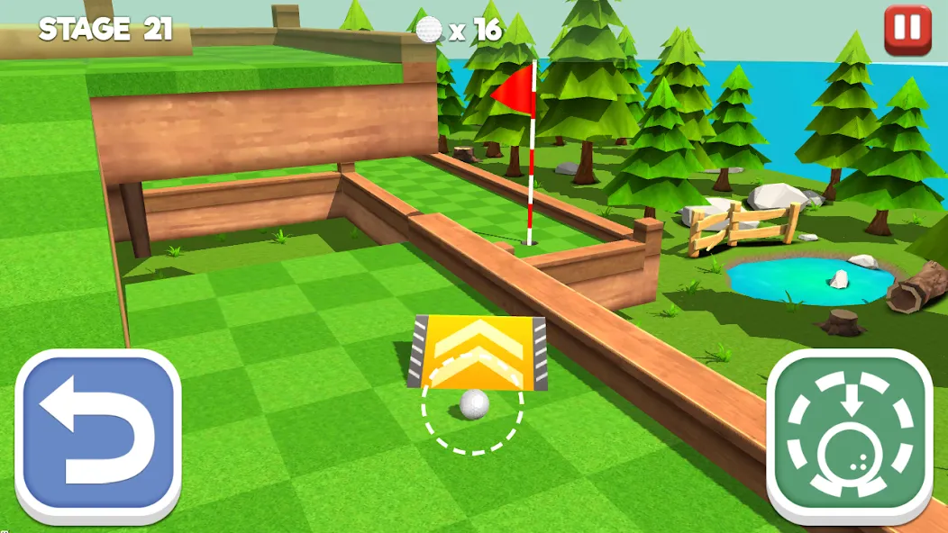 Putting Golf King [МОД: Много монет, Открытые уровни и Мега MOD] Screenshot 3