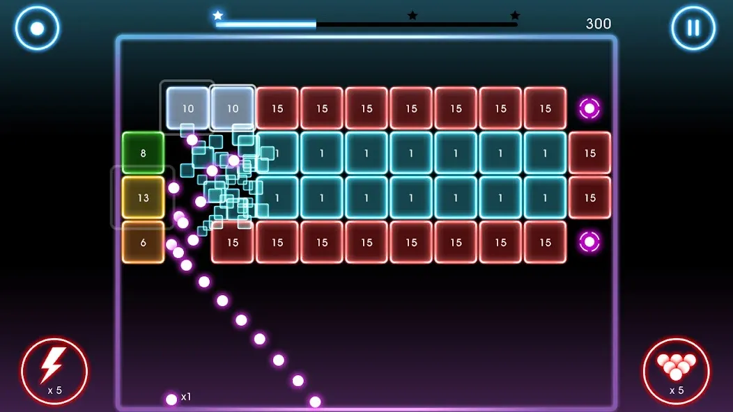 Bricks Breaker Quest [МОД: Много денег, Монет и Все открыто] Screenshot 1
