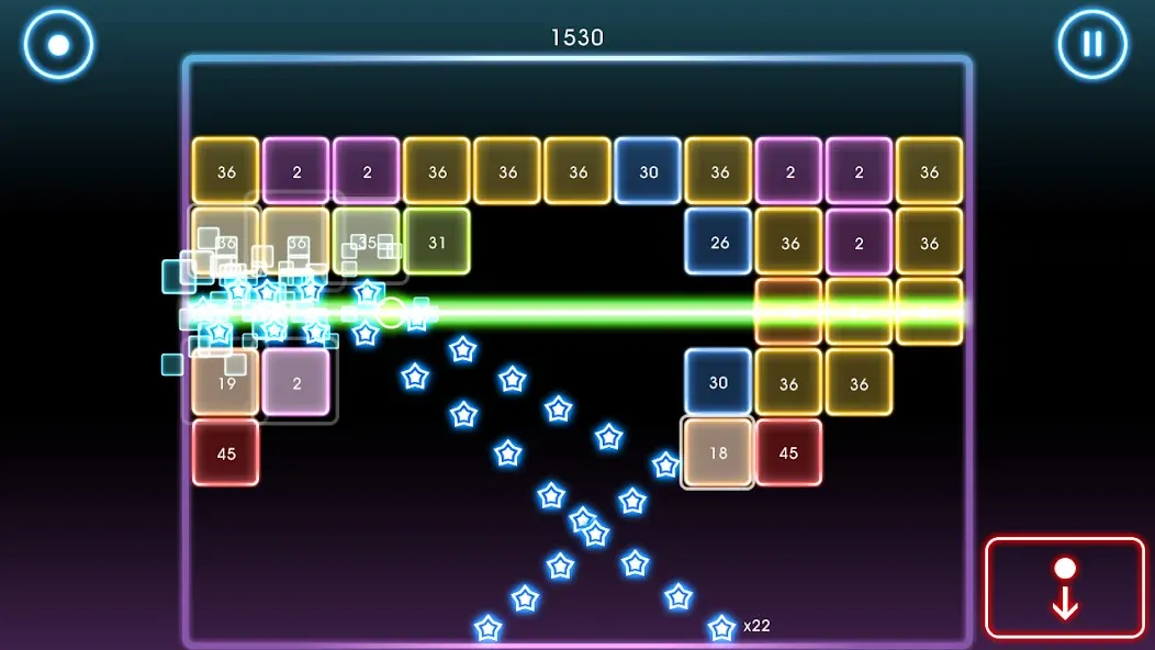 Bricks Breaker Quest [МОД: Много денег, Монет и Все открыто] Screenshot 2