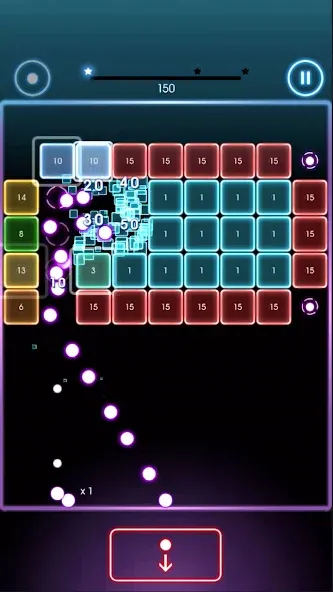 Bricks Breaker Quest [МОД: Много денег, Монет и Все открыто] Screenshot 4