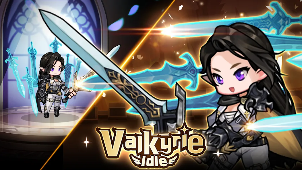 Valkyrie Idle [МОД: Деньги, Монеты и Меню MOD] Screenshot 2