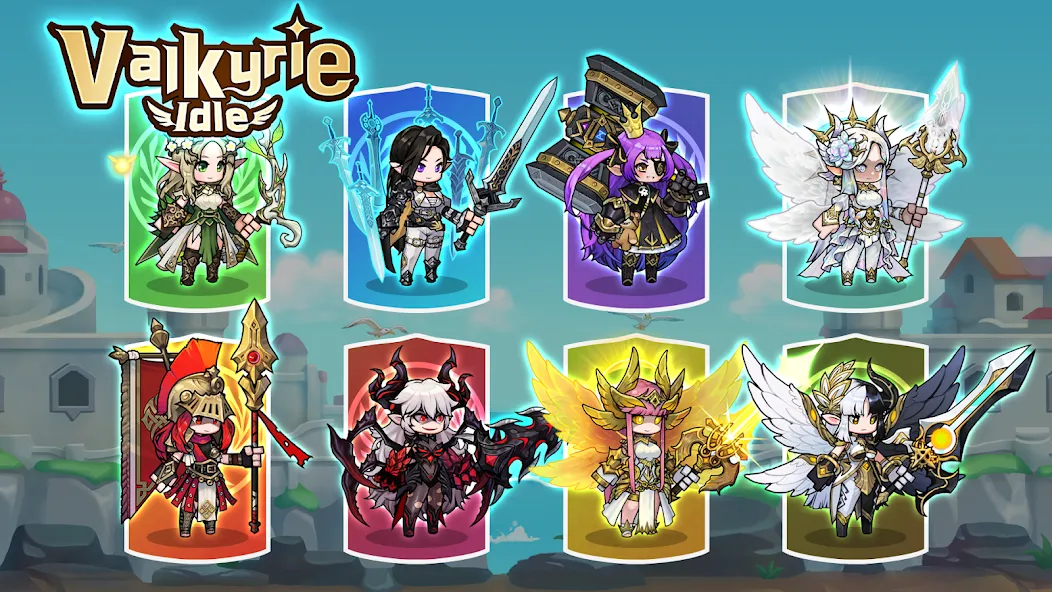 Valkyrie Idle [МОД: Деньги, Монеты и Меню MOD] Screenshot 3