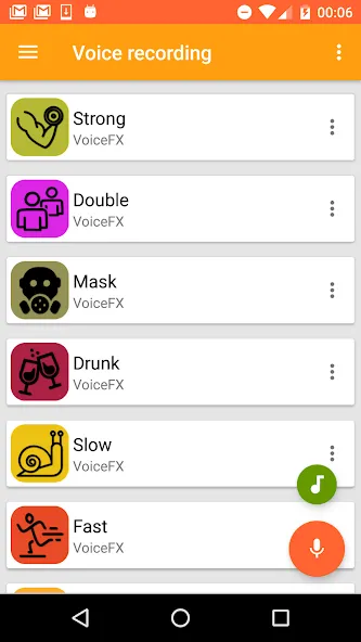 VoiceFX - Voice Changer with v [МОД: Много монет, Открытые уровни и Мега MOD] Screenshot 4