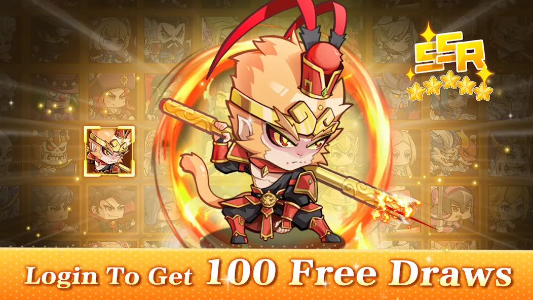 Mythic Summon: Idle RPG (Мифическое Призывание) [МОД: Деньги, Монеты и Меню MOD] Screenshot 2