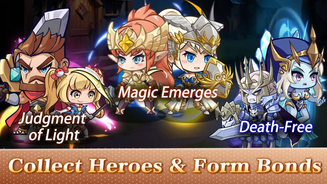 Mythic Summon: Idle RPG (Мифическое Призывание) [МОД: Деньги, Монеты и Меню MOD] Screenshot 5