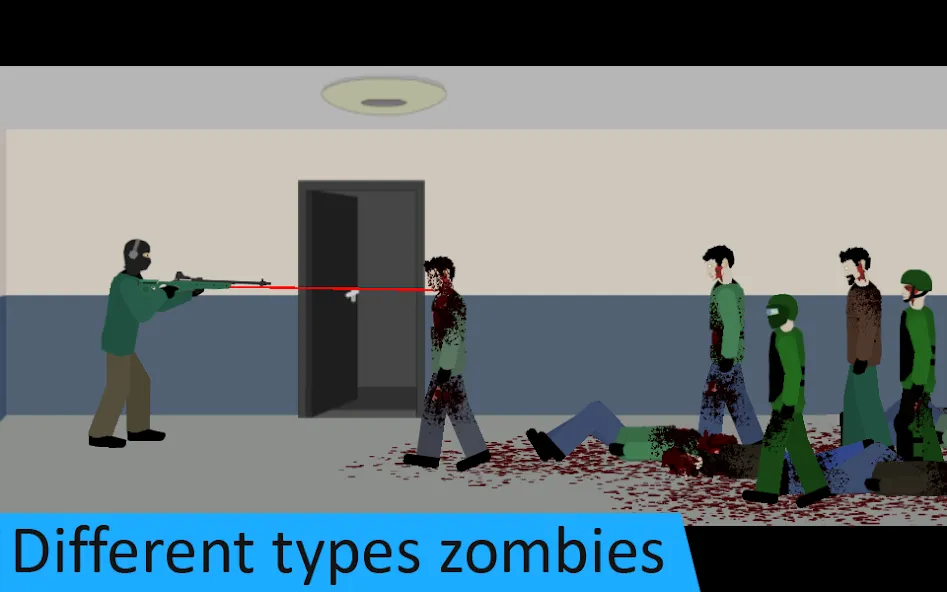 Flat Zombies: Defense&Cleanup (Флэт Зомби) [МОД: Меню, Бесконечные монеты и Открытые уровни] Screenshot 2