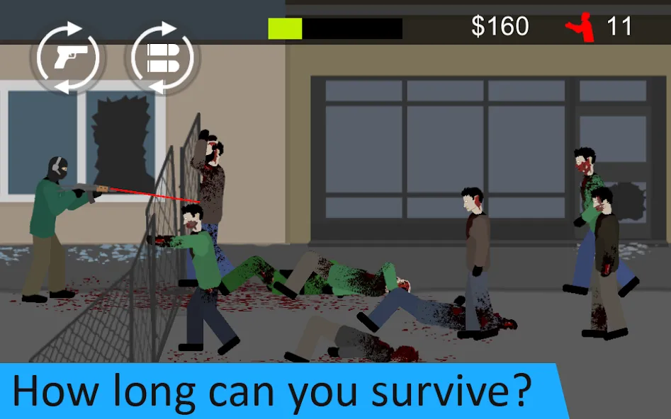 Flat Zombies: Defense&Cleanup (Флэт Зомби) [МОД: Меню, Бесконечные монеты и Открытые уровни] Screenshot 5