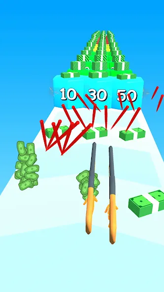 Gun Head Run (Ган Хэд Ран) [МОД: Бесконечные деньги, Монеты и Мега MOD] Screenshot 1