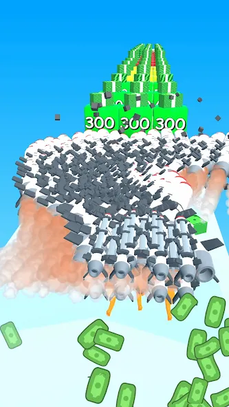 Gun Head Run (Ган Хэд Ран) [МОД: Бесконечные деньги, Монеты и Мега MOD] Screenshot 3