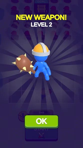 Merge Weapons: Battle Game (Мердж Вепонс) [МОД: Много денег, Монет и Все открыто] Screenshot 3
