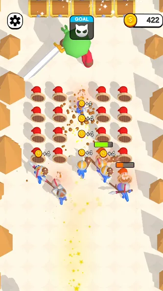 Merge Weapons: Battle Game (Мердж Вепонс) [МОД: Много денег, Монет и Все открыто] Screenshot 4