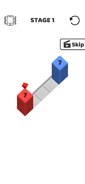 Stack Cube! [МОД: Бесконечные деньги, Монеты и Мега MOD] Screenshot 1