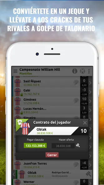 futmondo - soccer manager (футмондо) [МОД: Все открыто, Дополнительные деньги и Меню MOD] Screenshot 5