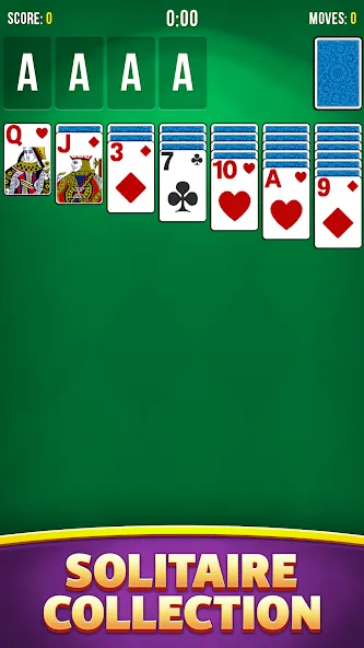 Solitaire Bliss Collection [МОД: Деньги, Монеты и Меню MOD] Screenshot 1