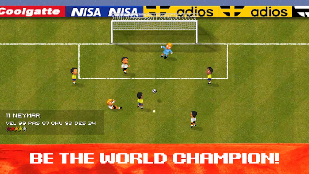 World Soccer Challenge (Ворлд Сокер Челлендж) [МОД: Бесконечные деньги, Монеты и Мега MOD] Screenshot 1