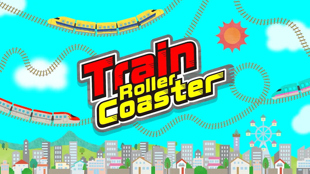 Train Roller Coaster (Трейн Роллеркостер) [МОД: Бесконечные деньги, Монеты и Мега MOD] Screenshot 1