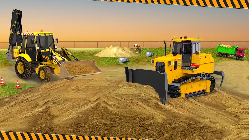 Heavy Construction Simulator [МОД: Меню, Бесконечные монеты и Открытые уровни] Screenshot 3