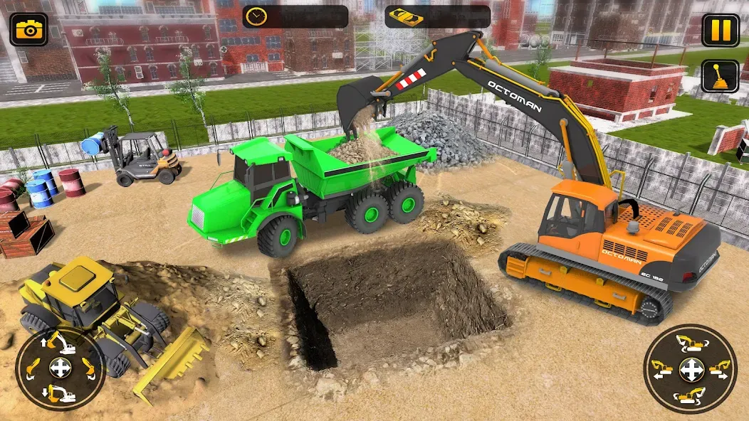 Heavy Construction Simulator [МОД: Меню, Бесконечные монеты и Открытые уровни] Screenshot 5