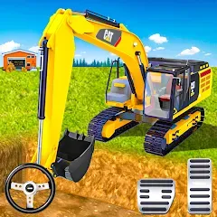 Скачать Heavy Construction Simulator [МОД: Меню, Бесконечные монеты и Открытые уровни] | Взлом Heavy Construction Simulator на Андроид