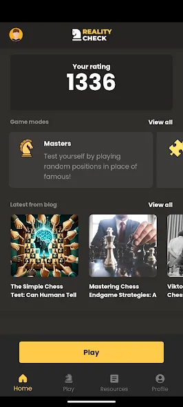 Reality Check Chess (Реалити Чек) [МОД: Много денег, Монет и Все открыто] Screenshot 1