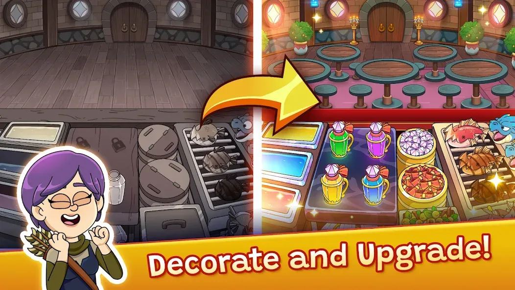 Potion Punch 2: Cooking Quest (Пошен Панч 2) [МОД: Меню, Бесконечные монеты и Открытые уровни] Screenshot 5