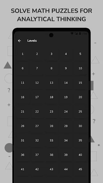 Math Puzzle & Brain Riddles [МОД: Все открыто, Дополнительные деньги и Меню MOD] Screenshot 1