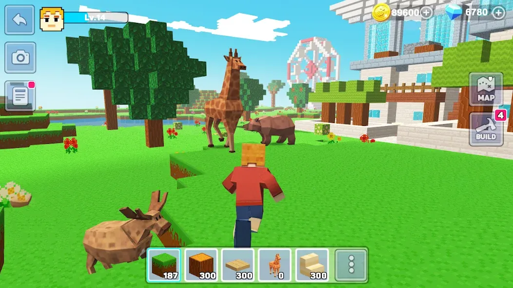 MiniCraft: Blocky Craft 2024 (МиниКрафт) [МОД: Много денег, Монет и Все открыто] Screenshot 3