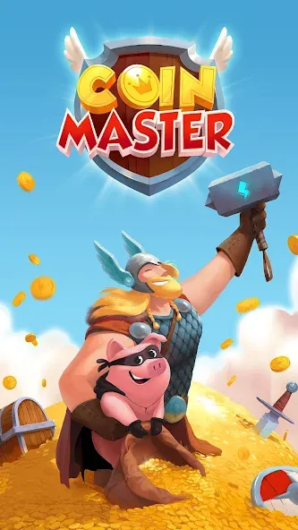 Coin Master (Коин Мастер) [МОД: Бесконечные деньги, Монеты и Мега MOD] Screenshot 1