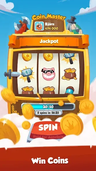 Coin Master (Коин Мастер) [МОД: Бесконечные деньги, Монеты и Мега MOD] Screenshot 4