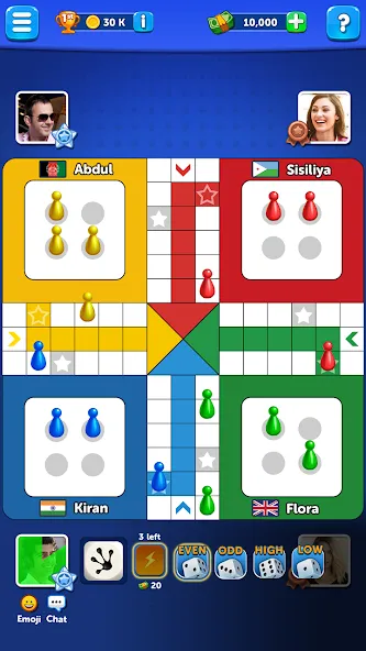 Ludo Club - Fun Dice Game (Лудо Клуб) [МОД: Много монет, Открытые уровни и Мега MOD] Screenshot 1