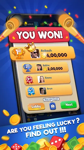 Ludo Club - Fun Dice Game (Лудо Клуб) [МОД: Много монет, Открытые уровни и Мега MOD] Screenshot 3